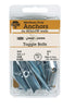 Hillman 1/4 in. Dia. x 3 in. L Round Steel Toggle Bolt 6 pk (Pack of 5)