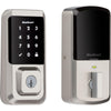 Kwikset Halo Satin Nickel Metal Touchscreen Deadbolt