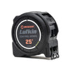 Lufkin Nite Eye Control Series Black Blade SAE Tape Measure 25 L ft. x 1-3/16 W in.