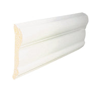 Inteplast Building Products 2-5/8 in. x 8 ft. L Prefinished White Polystyrene Trim (Pack of 12)