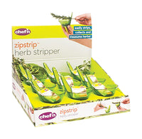 Chef'n Zipstrip 2-1/2 in. W x 3 in. L Green Plastic Herb Stripper (Pack of 9)