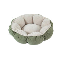 Aspen Pet Assorted Faux Micro Suede Puffy Pet Bed 6 in. H X 18 in. W X 18 in. L