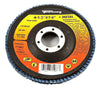 Forney 4-1/2 in. D X 7/8 in. Zirconia Aluminum Oxide Flap Disc 80 Grit 1 pc