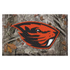 Oregon State University Camo Rubber Scraper Door Mat