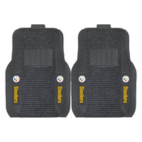 NFL - Pittsburgh Steelers 2 Piece Deluxe Car Mat Set