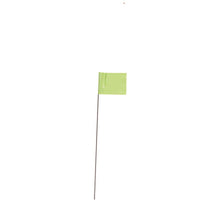 C.H. Hanson CH Hanson 15 in. Fluorescent Lime Marking Flags Polyvinyl 10 pk