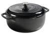 Lodge Cast Iron Dutch Oven 10.5 in. 6 qt Black