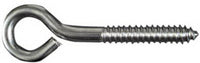 National Hardware 5 in. L Silver Stainless Steel Lag Screw Eye 1 pk