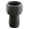 Boshart Industries 1-1/4 in. Insert in. X 1-1/4 in. D FPT Polypropylene Pipe Adapter 1 pk