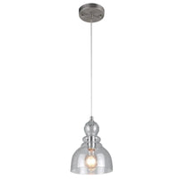 Westinghouse Fiona Brushed Nickel 1 lights Mini Pendant Light