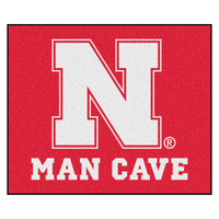 University of Nebraska Man Cave Rug - 5ft. x 6ft.