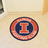 University of Illinois Roundel Rug - 27in. Diameter