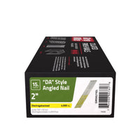 Grip-Rite 2 in. 15 Ga. Angled Strip DA-Style Finish Nails Smooth Shank 4000 pk