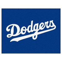 MLB - Los Angeles Dodgers Script Rug - 34 in. x 42.5 in.