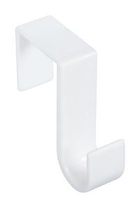 National Hardware Small White Plastic Over the Door Hook 20 lb (Pack of 3)