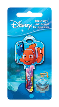 Howard Keys Disney Fishing House Key Blank Single sided For Schlage Locks (Pack of 5)