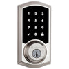 Kwikset SmartKey Satin Nickel Metal Electronic Deadbolt