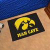 University of Iowa Man Cave Rug - 19in. x 30in.