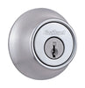 Kwikset Satin Chrome Metal Deadbolt (Pack of 3)