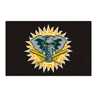 MLB - Oakland Athletics Retro Collection Rug - 19in. x 30in. - (2000)