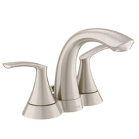 Moen Darcy Brushed Nickel Bathroom Faucet 4 in.