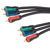 Monster Just Hook It Up 12 ft. L Component Video Cable RCA