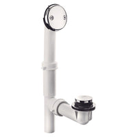 Danco 1-1/2 in. D Polished Chrome Plastic Tub Drain Kit