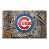 MLB - Chicago Cubs Camo Rubber Camo Scraper Door Mat