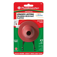 Fluidmaster Flush Valve Flapper Red Microban