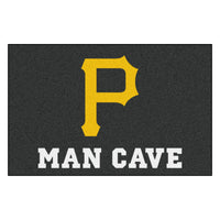 MLB - Pittsburgh Pirates Man Cave Rug - 19in. x 30in.