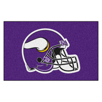 NFL - Minnesota Vikings Helmet Rug - 5ft. x 8ft.