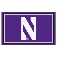 Northwestern University 4ft. x 6ft. Plush Area Rug