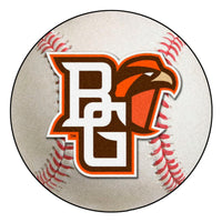 Bowling Green State University Baseball Rug - 27in. Diameter