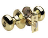 Master Lock Polished Brass Bed and Bath Knob Right or Left Handed