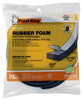 Frost King Black Rubber Foam Weather Seal For Doors and Windows 10 ft. L X 0.32 in.