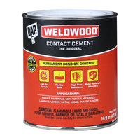 DAP Weldwood High Strength Rubber Contact Cement 1 pt.