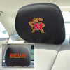 University of Maryland Embroidered Head Rest Cover Set - 2 Pieces