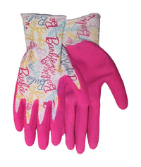 Midwest Quality Glove Mattel Child's Outdoor Polyester Gardening Gloves Pink Youth 1 pair (Pack of 6)