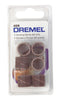 Dremel 0.5 in. D X 1/2 in. L Emery Drum Sander Bands 60 Grit Coarse 6 pc