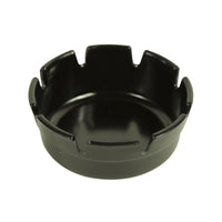 Fox Run Black Melamine Ashtray (Pack of 12)