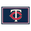 MLB - Minnesota Twins 4ft. x 6ft. Plush Area Rug