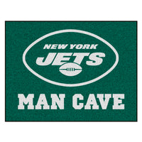 NFL - New York Jets Man Cave Rug - 34 in. x 42.5 in.