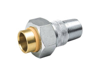 Mueller 3/4 in. MIP X 1/2 in. D Sweat Galvanized Brass/Copper/Steel Dielectric Union