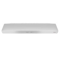 Broan Sahale 30 in. W White Range Hood