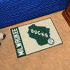 NBA - Milwaukee Bucks Uniform Rug - 19in. x 30in.