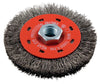 Forney 4 in. Crimped Wire Wheel Brush Metal 15000 rpm 1 pc