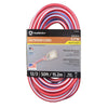 Southwire Outdoor 50 ft. L Red/White Extension Cord 12/3 SJTW