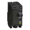 Square D 2-Pole Standard Trip Indoor Circuit Breaker 50A 120/240V, 1.48 W x 3.5 H x 2.92 D in.