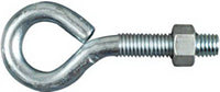 Stanley Hardware N221-309 1/2" X 4" Zinc Plated Eye Bolt With Nut Assembled (Pack of 10)