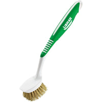 Libman 2 in. W Hard Bristle 8 in. Rubber Handle Dish Brush (Pack of 2)